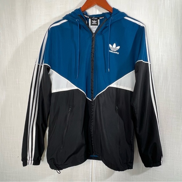 Adidas Retro Skateboarding Climalite Windbreaker Zip Up Lightweight Jacket Sz S - Picture 6 of 12